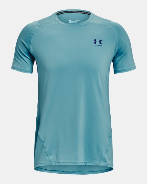 Herren T-Shirt HeatGear® Passgenau, Blue, pdpMainDesktop image number 4